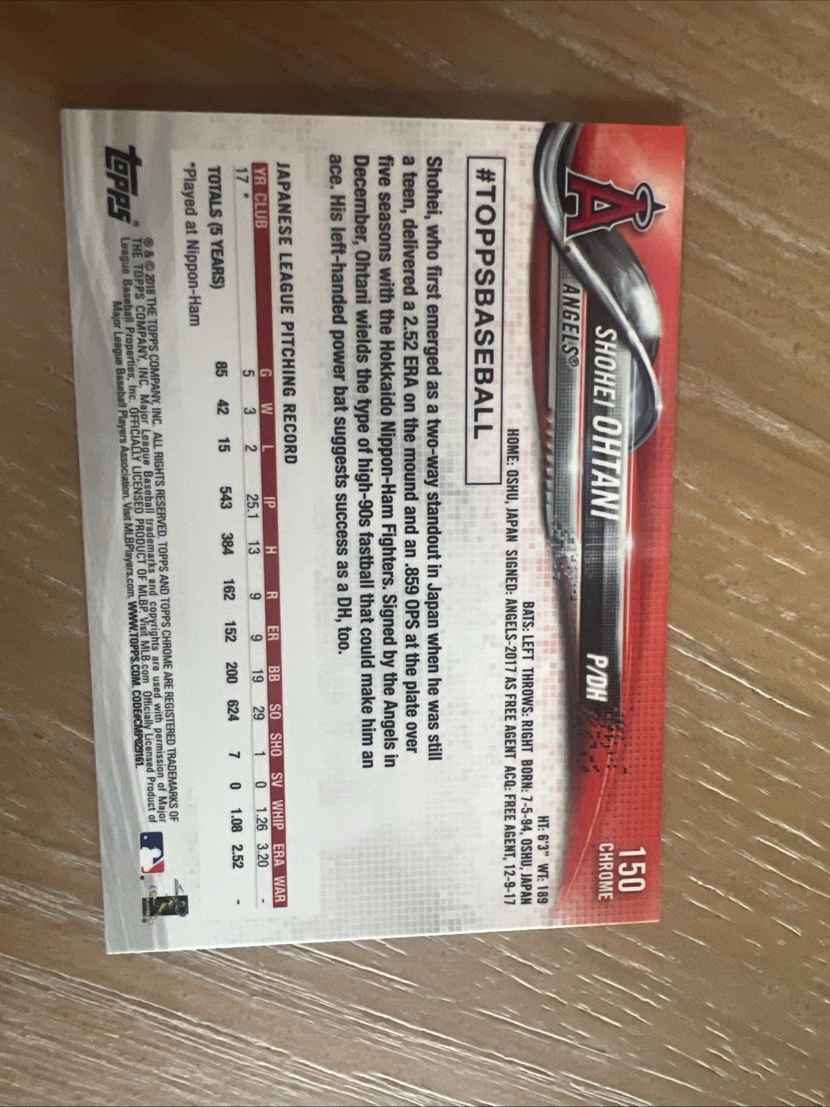 2018 Topps - Photo Variation Shohei Ohtani #700 In Batting Cage (RC)