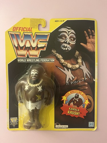 Hasbro Kamala Vintage WWE WWF Wrestling Action Fig...