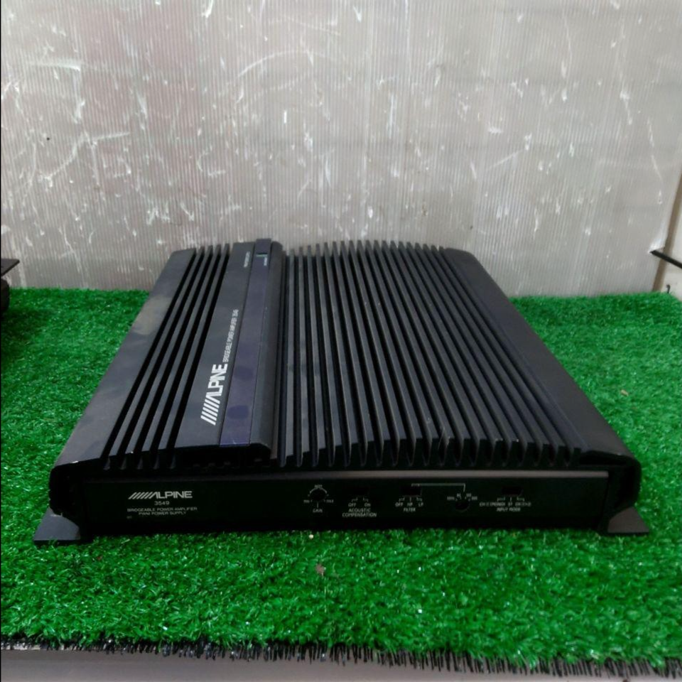 Alpine 3549 Car Audio Power Amplifier 4 Channel Class AB 100W x2