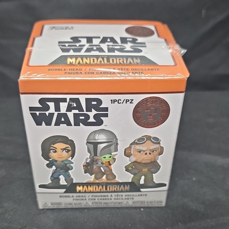 Funko Star Wars Mandalorian Mystery Minis Grogu Vinyl Bobblehead Figure 1pk 2023