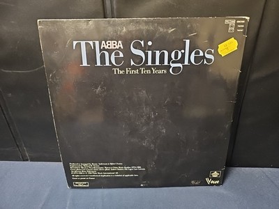 ABBA - THE SINGLES : THE FIRST 10 YEARS 1982 VOGUE UK IMPORT 2 LP