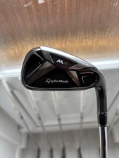 TaylorMade M2 Right-Hand Iron Set 6 Clubs Steel Shafts S300 Black/Silver