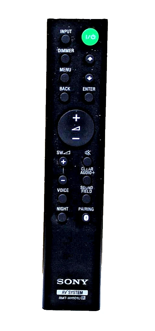 Aurabeam Control Remoto Compatible con Sony HTCT180 Barra Aurabeam Control Remoto Compatible con Sony HTCT180 Barra