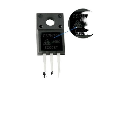 10 pcs CS7N70FA9RG TO220F 7A 700V 960mΩ internal resistance 38W power