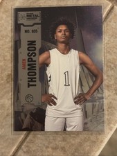 2022 SkyBox Metal Universe Champions Amen Thompson Rookie Card #035