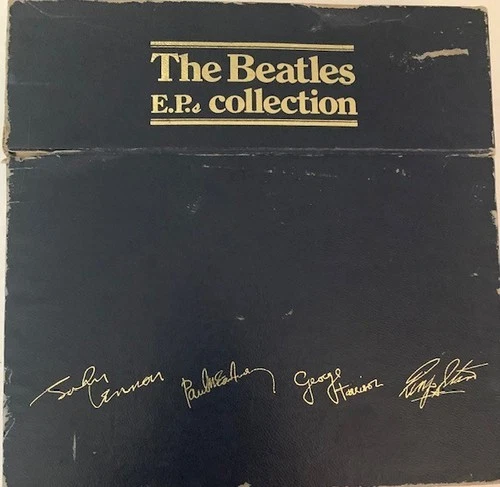THE BEATLES-EP COLLECTION,UK BOX SET 1ST PRESSING, ALL RECORDS NEAR MINT, BOX VG