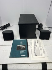 Bose Powered Acoustimass 3 Series II Subwoofer - 2 Wired Speaker Manuals
