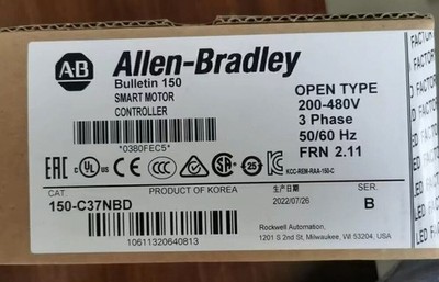 New Factory Sealed AB 150-C37NBD Smart Motor Controller