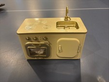 Maileg Miniature Kitchen Metal Oven And Sink W/ Buns