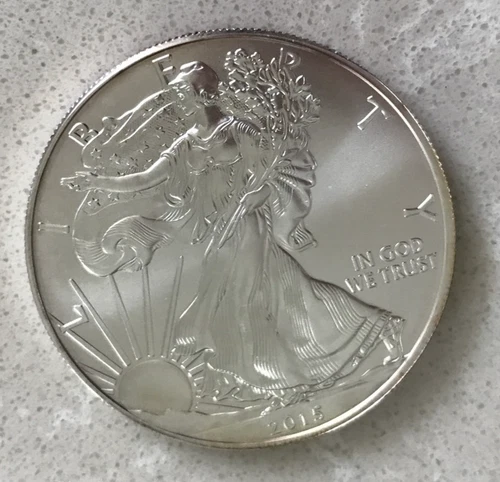 U.S. Mint American Eagle 2015 Silver 1 oz 0.999 Fineness Coin