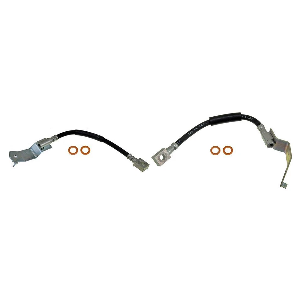 Manguera de freno de línea de freno delantera 2 piezas para Mercury Grand Marquis 1995-1997 Foto 2 de 4