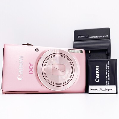 canon ixy140 ピンク Canon IXY 140 20MP Compact Digital Camera Light Pink Made In
