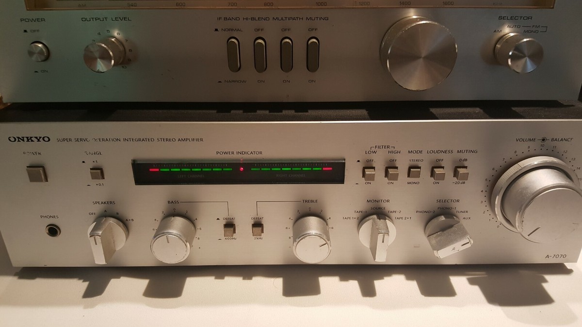Onkyo A-7070 SUPER SERVO OPERATION INTEGRATED Stereo Onkyo A-7070 SUPER SERVO OPERATION INTEGRATED Stereo