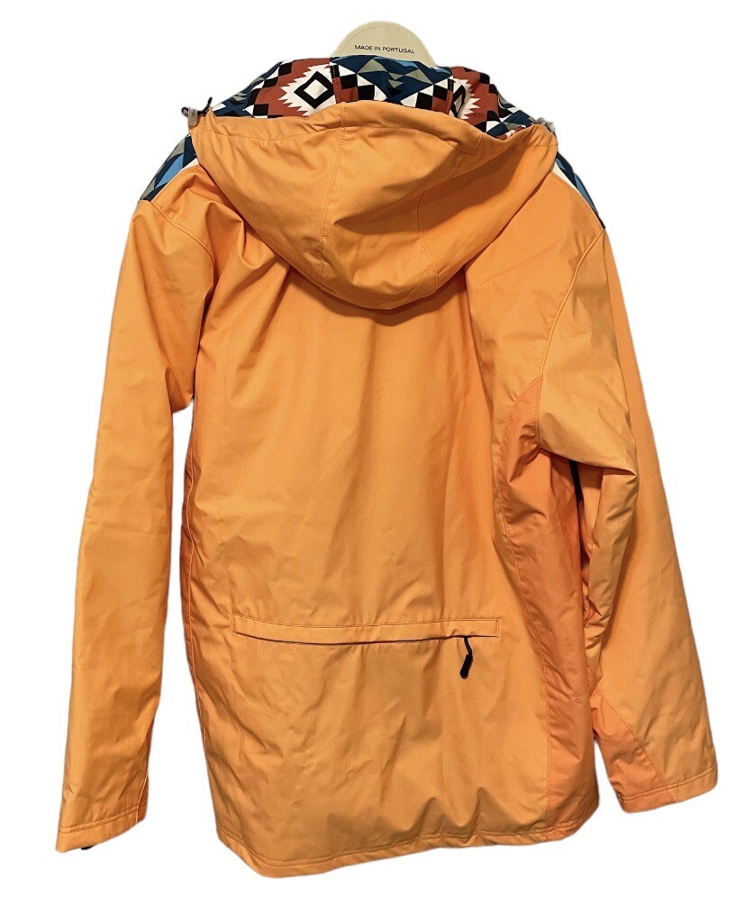 ジャケット・アウター Total pattern loose mountain parker Ski Jacket Tribal Graphic Full Zip Lined Yellow Printed