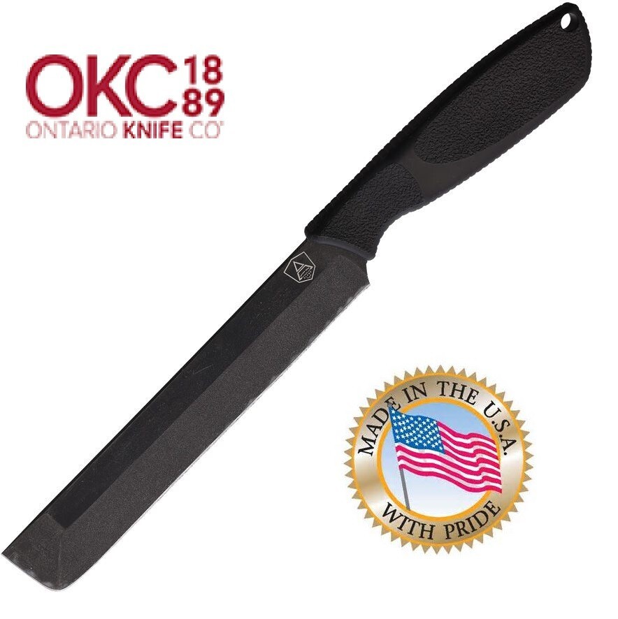 Ontario Machete knife Made in USA Carbon Steel Blade Spec Plus