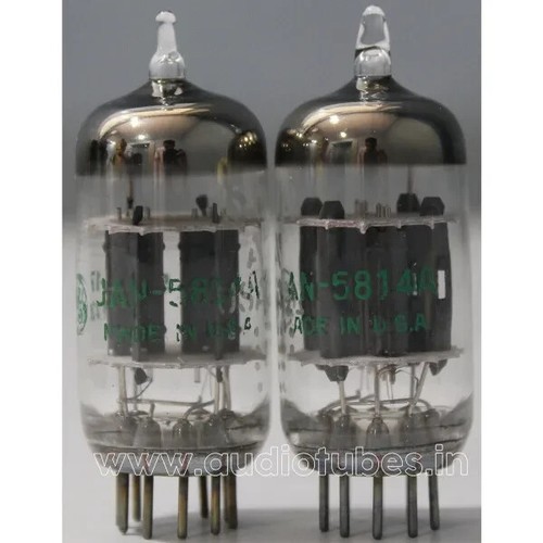 JAN-5814A 12AU7 ECC82 GE Green Print Made in U.S.A Ampltrex Tested 1 MP - Picture 7 of 12