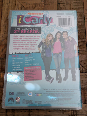 Icarly: the Complete 3rd Season (DVD, 2010) for sale online Icarly: the Complete 3rd Season (DVD, 2010) for sale online
