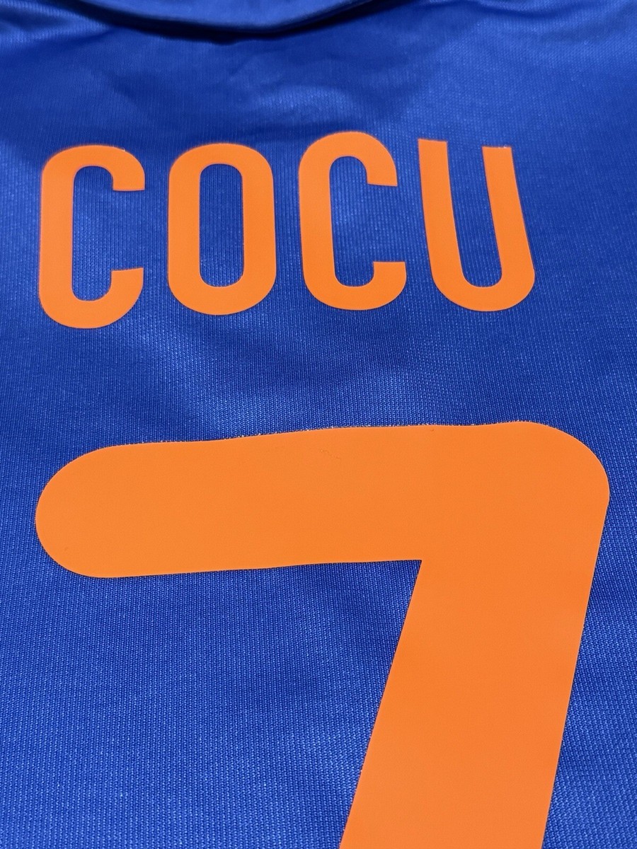 2000/01 Netherlands Away Jersey #7 COCU 2XL Nike Holland 2000/01 Netherlands Away Jersey #7 COCU 2XL Nike Holland