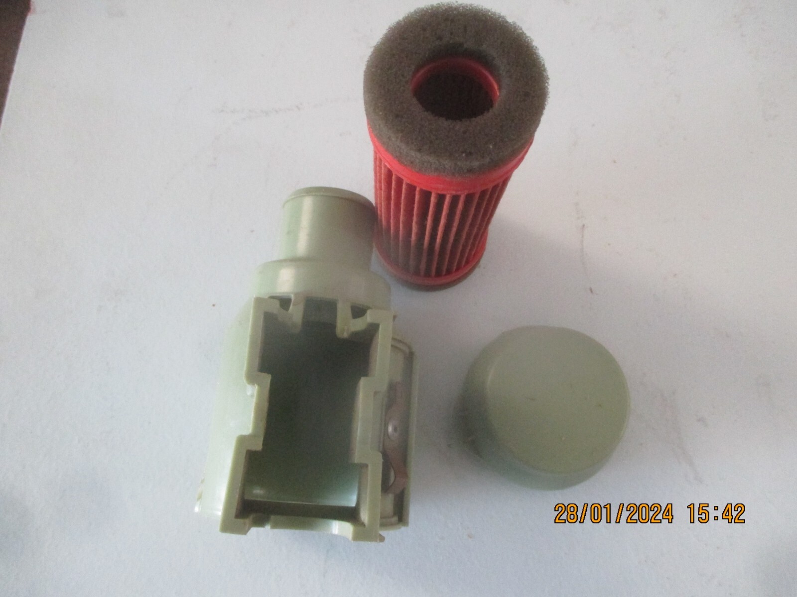 Victa lawn mower air filter complete new never used early seventys era