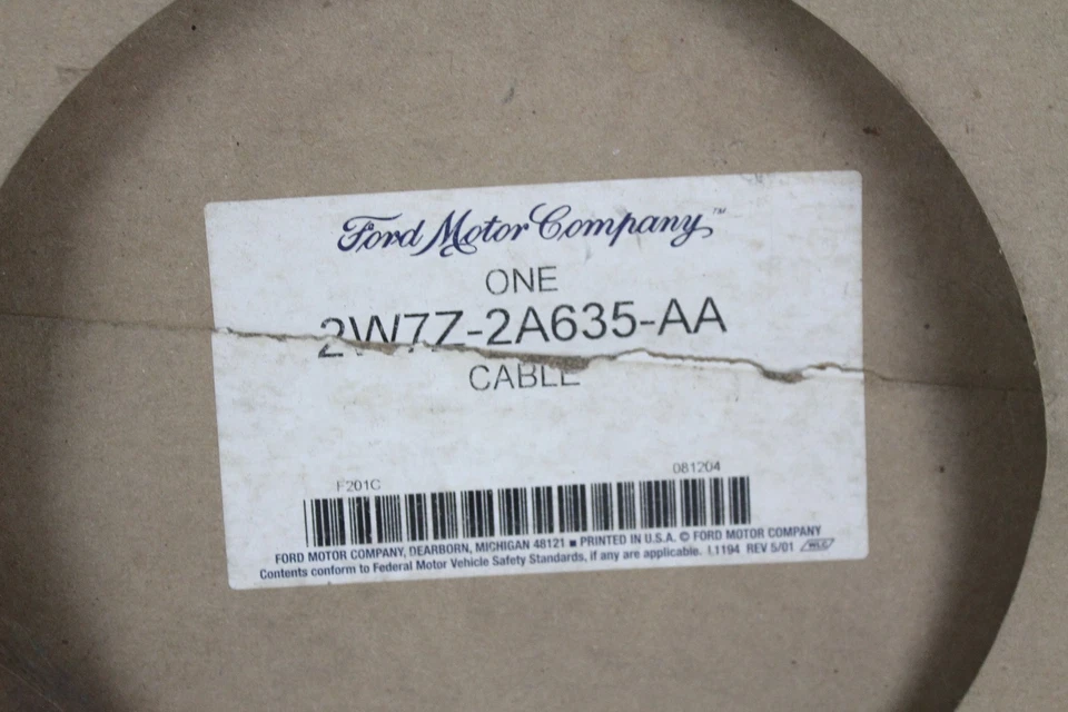 Оригинальный новый в коробке трос стояночного тормоза задний левый 02 Ford Crown Victoria Mercury Marquis - Изображение 3 из 4