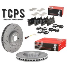 FOR MERCEDES GLC 63 AMG 17-23 C253 BREMBO FRONT DISCS 380MM & FRONT PADS +SENSOR