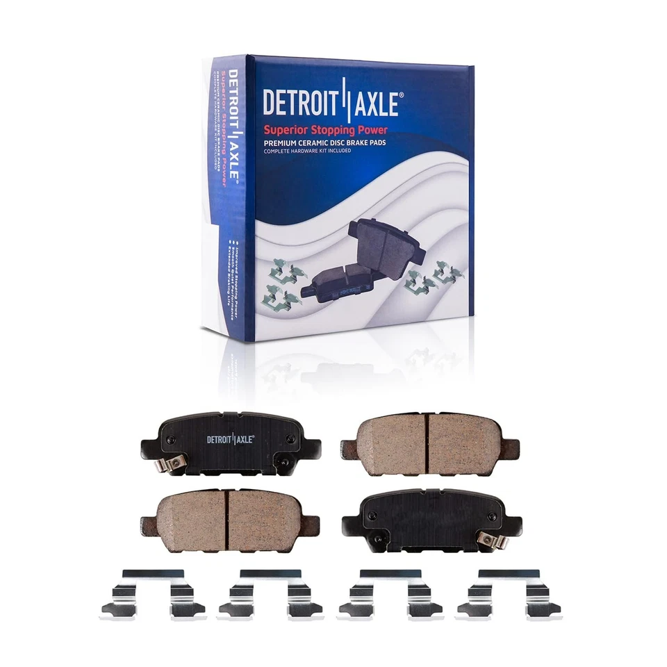 Front and Rear Ceramic Brake Pads for 2011 - 2017 Nissan Quest - Image 4 of 4