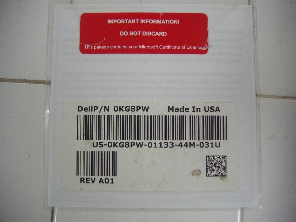 Microsoft Office 2013 Home and Business Full Retail Product Key Card (PKC) =NEW= - Image 3 of 3