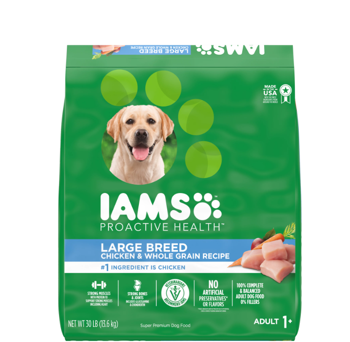 Iams Proactive Health with Chicken & Whole Grain Recipe Large Breed Dry