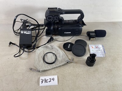 Canon XA10 HD AVCHD camcorder video Camera MIC-109 Stereo Microphone lot 39C29