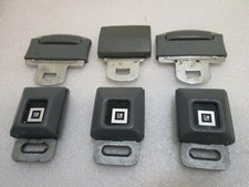 3x Gm Logo Seat Belt Buckle Push Button With Fixed Latch Chevy Seatbelt Buckle 3x Gm Logo Seat Belt Buckle Push Button With Fixed Latch Chevy Seatbelt Buckle