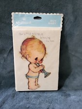 Vtg Hallmark Birth Announcement Cards 10 Boy