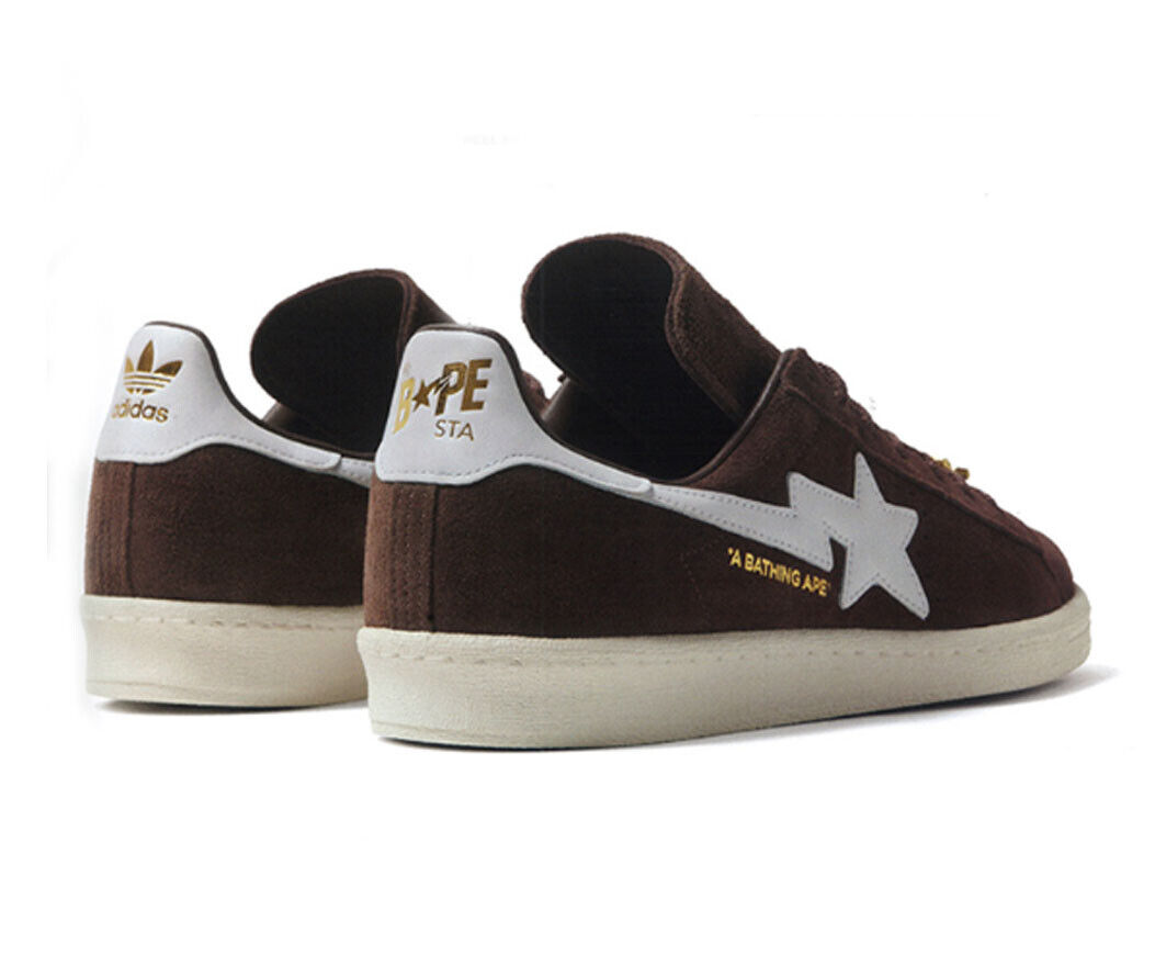 A BATHING APE Men's BAPE x adidas CAMPUS 80S BAPE Footwear A BATHING APE Men's BAPE x adidas CAMPUS 80S BAPE Footwear