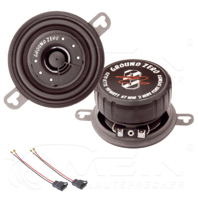 GROUND ZERO LAUTSPRECHER für VW JETTA II / 2 1984-1992 Armaturenbrett 90W #AJKW