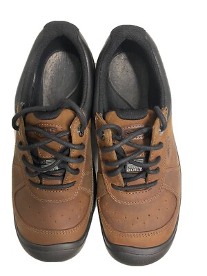 Keen Men\'s Size 11.5 US Piedmont Brown Leather Lock/Speed Laced Hiking Shoes Amazon.com | KEEN Men main image 4