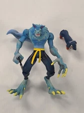 1999 Darkstalkers 3 JON TALBAIN & Dog Figure Video Game Super Stars Toybiz Loose