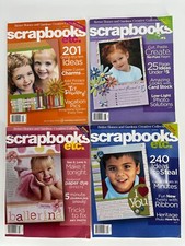 Scrapbooks Etc Magazine 2006 Lot of 4 - Wedding Event Vacation Baby Ideas  Tips