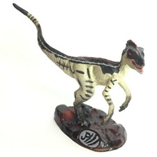 Minifigura de dinosaurios Jurassic Park 3 #3 Velociraptor macho Kaiyodo Japón
