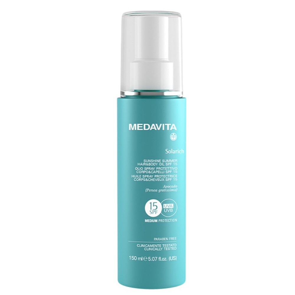 Analisi Medavita Solarich Olio SPF15 | Protezione Avanzata 150ml