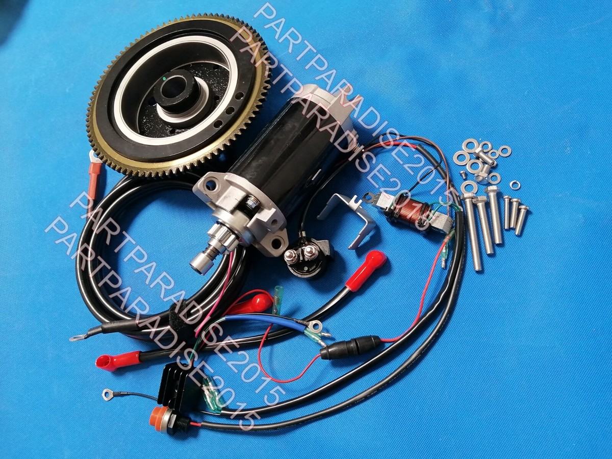ELECTRIC START KIT FOR YAMAHA OUTBOARD E40X 40HP 2 STROKE Enduro
