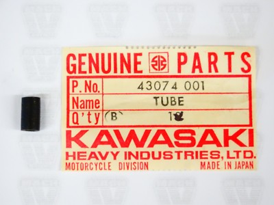 Kawasaki NOS NEW 43074-001 Tube Z1 H1 H2 S2 S3 KH KZ KH500 KH400