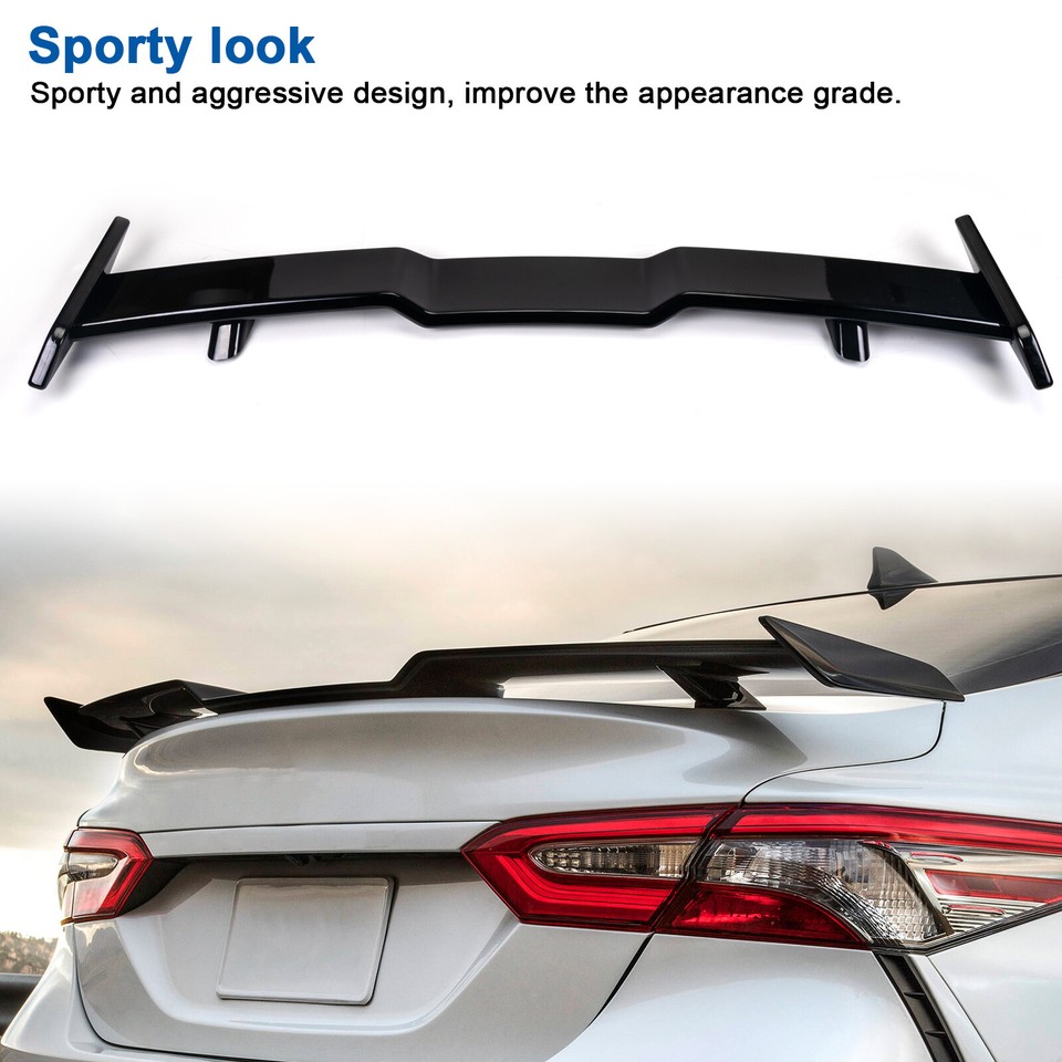 For Hyundai Sonata Sedan Rear Trunk Spoiler Wing Rear Lip TRD Style ...