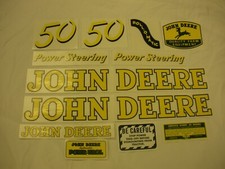 Decal Set fits John Deere Model 50  - NEW FREE SHIPPING