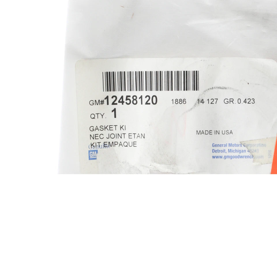 Junta de cubierta de válvula genuina GM 1999-2002 Oldsmobile Aurora Intrigue 12458120 Foto 4 de 4