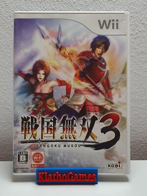 Nintendo Wii Samurai Warriors 3   OVP+Anl.  NTSC-J Japan Import C7340