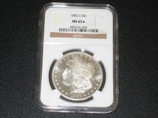 1882-S. Morgan Dollar. Beautiful Coin. NGC MS 65* Star Designation