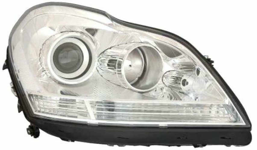 Phare avant droit Mercedes GL X164 pour modèles 2007 à 2012 type halogène d'origine