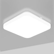 LED Ceiling Lights, 3k Lumen, Waterproof Bathroom Light, Super Bright 5000K Day