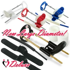 LeLuv SLIDER Penis Extender Stretcher Threaded Rods Adjustable Length Enlarger