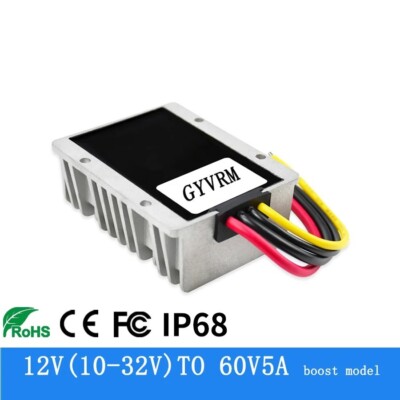 DC-DC Boost Converter 12V 24V to 72V 5A 375W Step Up Voltage Regulator Module