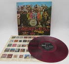 The Beatles Sgt. Pepper's Lonely Hearts Club Band OP8163 Red Vinyl LP S1595